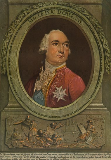 'Monseigneur Le Duc D'Orleans', 1789, (1913). Artist: Philibert Louis Debucourt.