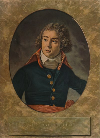 'Le General Berthier', late 18th century, (1913). Artist: Pierre Michel Alix.