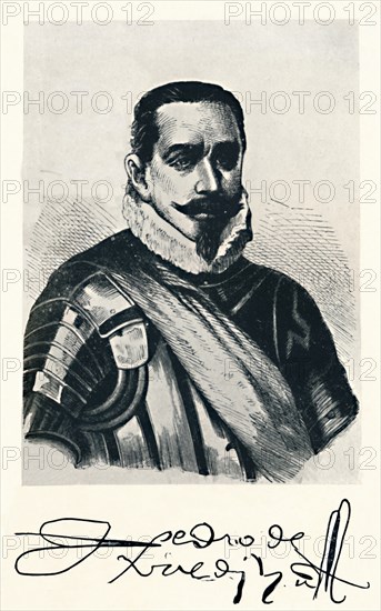 'Pedro De Valdiva', c1879, (1911). Artist: Unknown.