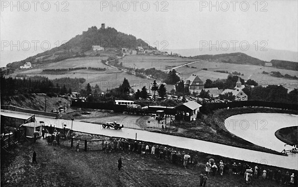 'The Nurburg Ring, Eifel Mountains, Germany', 1937. Artist: Unknown.