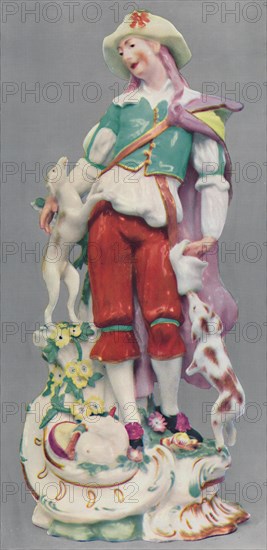 'Porcelain figure. Chelsea, about 1760', c1759-1769. Artist: Chelsea factory.