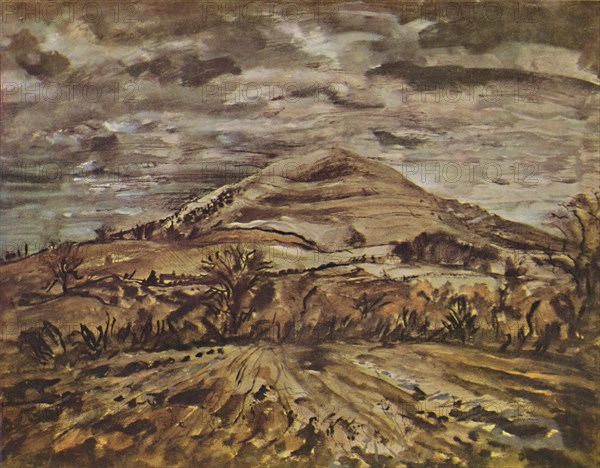 'Hambledon Hill, Dorset', 1946. Artist: John Piper.