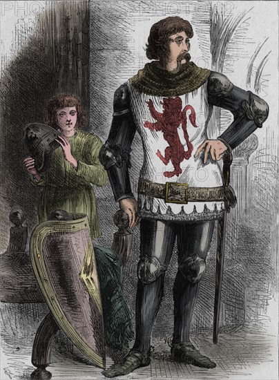 'William Wallace', c1270-1305, (c1880). Artist: Unknown.