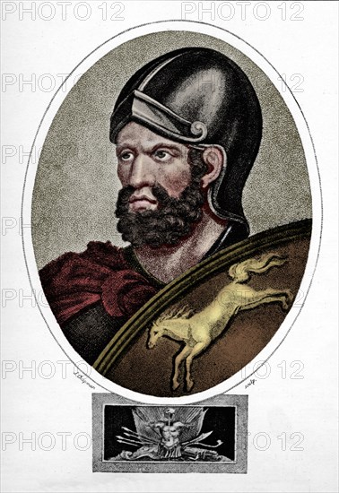 'Hannibal, the Carthaginian General', c1823, (1912). Artist: John Chapman.