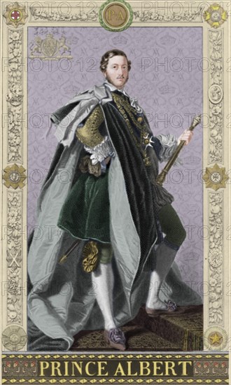 'Prince Albert', 1886. Artist: G Levy.