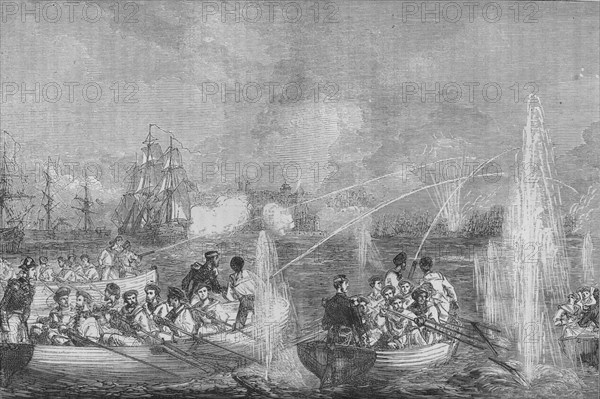 'Bombardment of Odessa', c1880. Artist: Unknown.