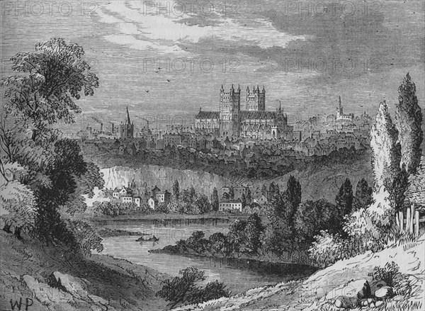 'Exeter', c1880. Artist: Joseph Swain.