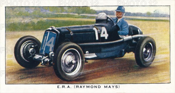 'E.R.A. (Raymond Mays)', 1938. Artist: Unknown.