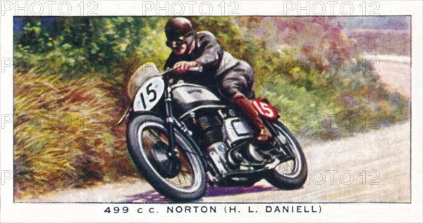 '499 C. C. Norton (H. L. Daniell)', 1938. Artist: Unknown.