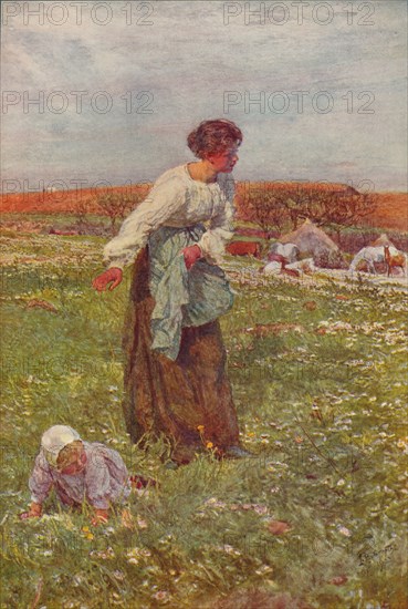 'The Mother and Child', c1903, (c1915). Artist: Lionel Percy Smythe.