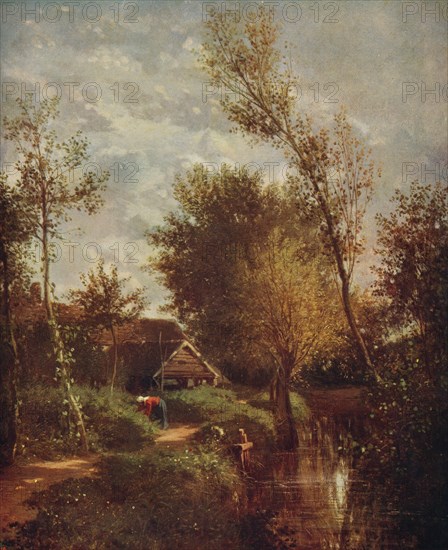 'Ecouen', 1858, (c1915). Artist: Emile Lambinet.