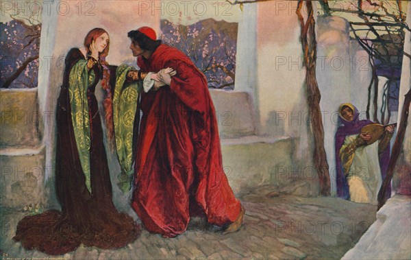 O Mistress Mine, Where Are You Roaming?, 1899, (c1915). Artist: Edwin Austin Abbey.