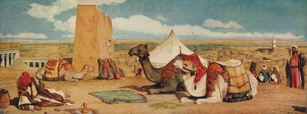 'Edfou: Upper-Egypt', 1860, (c1915). Artist: John Frederick Lewis.