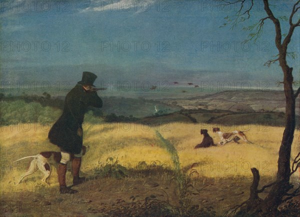 'A Good Shot!', c1820, (1922). Artist: Abraham Cooper.