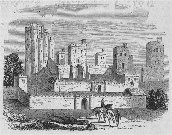 'Pontefract Castle', c1880. Artist: Unknown.