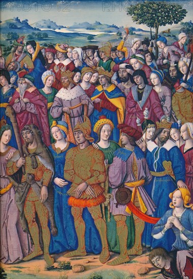 'The Triumph of Love', c15th century, (1937). Artist: Emile- Aurele Van Moe.