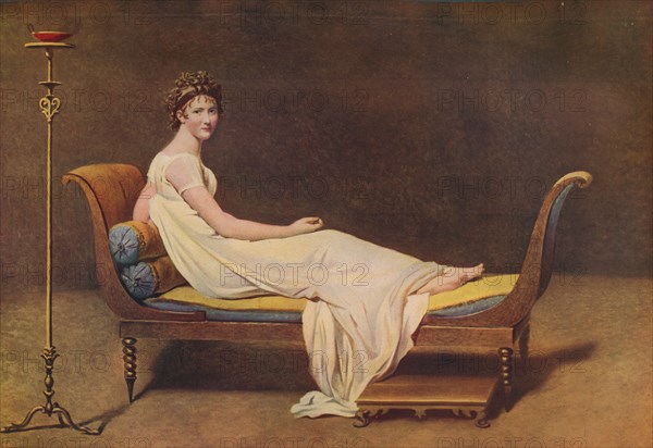 'Madame Recamier', 1800, (c1915). Creator: Jacques-Louis David.