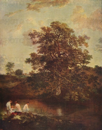 'The Poringland Oak', c1818-1820, (c1915). Artist: John Crome.