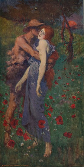 'An Idyll', 1891, (c1915). Artist: Maurice Greiffenhagen.