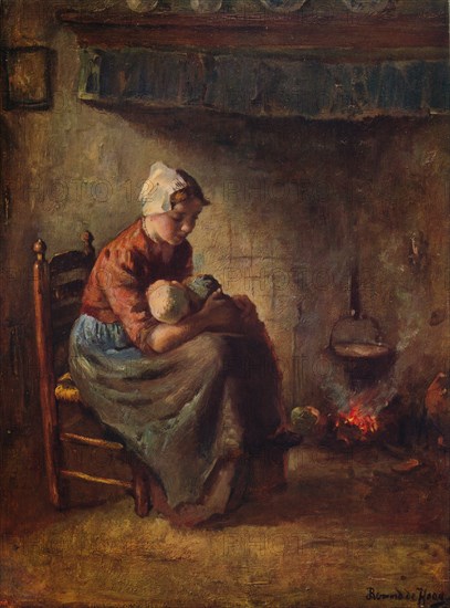 'A Cottage Madonna', c1915. Artist: Bernard De Hoog.