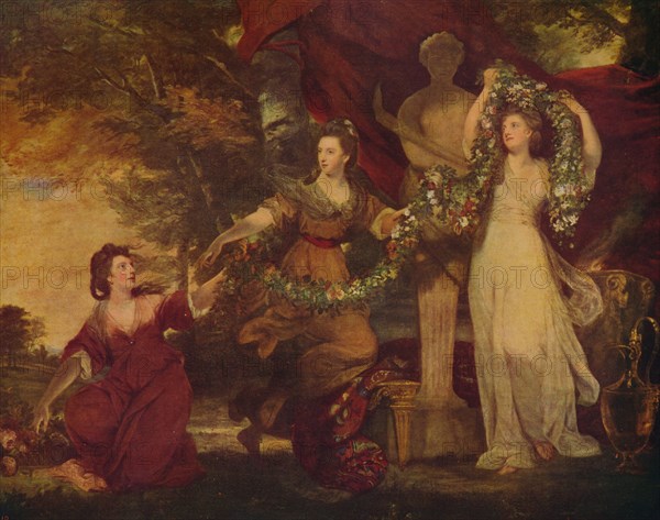 'The Graces', 1773, (c1915). Artist: Sir Joshua Reynolds.