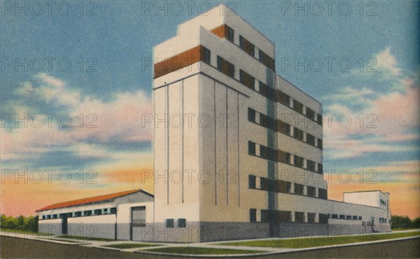 'La Insuperable Wheat Silos and Mills-Generoso Mancini y Cia. S. A., Barranquilla', c1940s. Artist: Unknown.