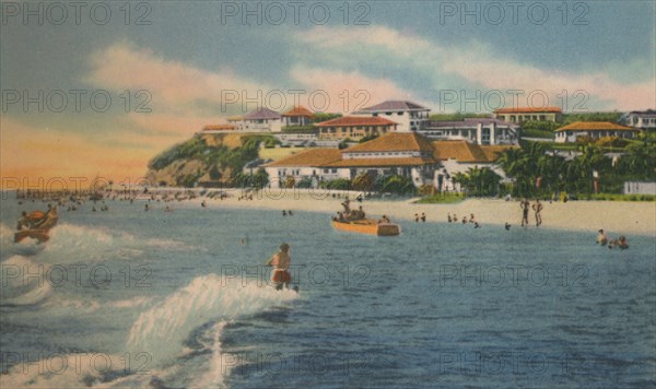 'Pradomar Hotel. Beach Club and Land Development', c1940s. Artist: Unknown.