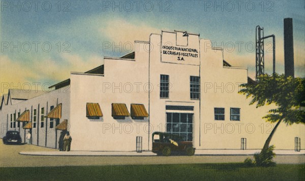 'Industria Nacional de Grasas Vegetales S. A. Barranquilla', c1940s. Artist: Unknown.