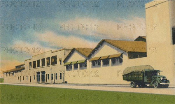 'Internal Revenue Administration Building of the Department of Atlantico', c1940s. Artist: Unknown.