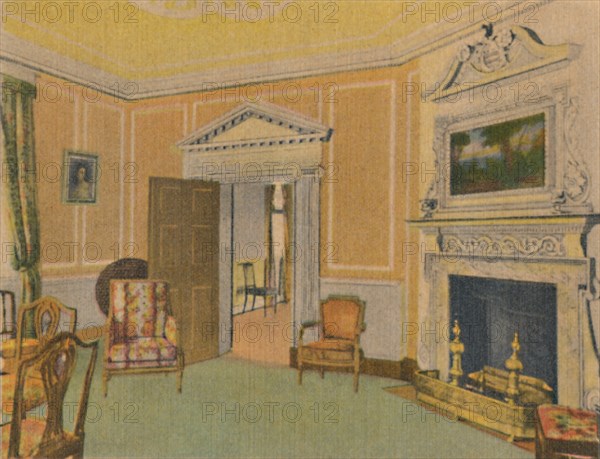'The West Parlor', 1946. Artist: Unknown.