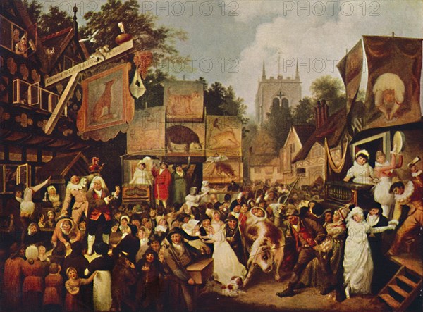 'A Village Fair', 1942. Artist: Joseph Parry.