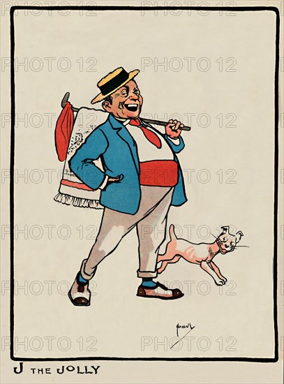 'J the Jolly', 1903. Artist: John Hassall.