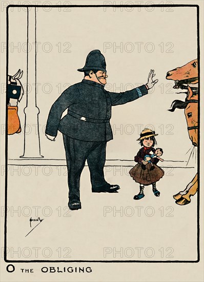 'O the Obliging', 1903. Artist: John Hassall.