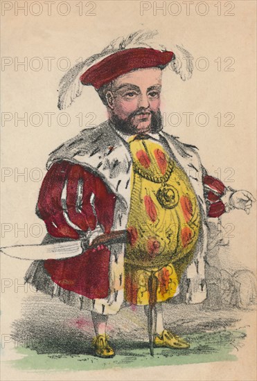 'Henry VIII', 1856. Artist: Alfred Crowquill.