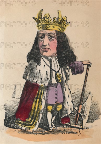 'James II', 1856. Artist: Alfred Crowquill.