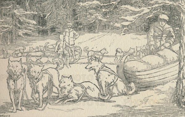 'Fur-Trappers', 1924. Artist: Unknown.