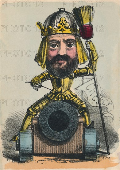 'Edward III', 1856. Artist: Alfred Crowquill.