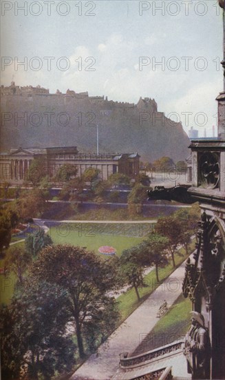 'Edinburgh', c1930s. Artist: Donald McLeish.