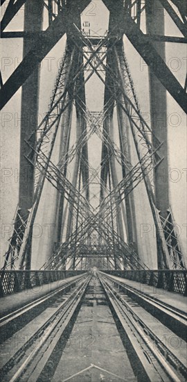 'Looking Through the Forth Bridge', 1926. Artist: Unknown.