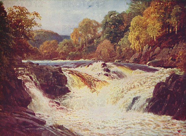 'A Mountain Torrent', 1910. Artist: Harold Sutton Palmer.