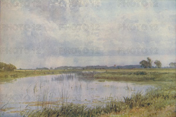 'A River in a Plain', 1910. Artist: Harold Sutton Palmer.