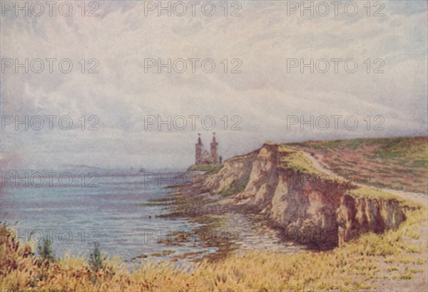'The Cliffs at Reculver', 1910. Artist: William Biscombe Gardner.