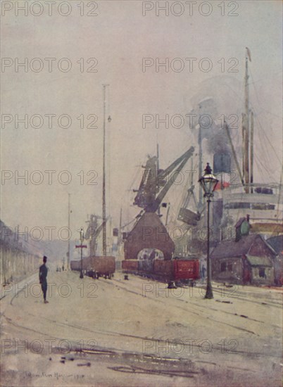 'Loading Coal with Cranes', 1910.