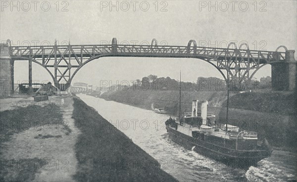 'Manchester Ship Canal', 1910. Artist: Valentine & Sons.