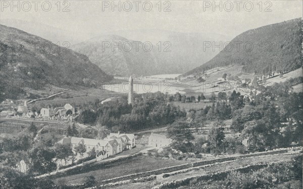 'An Irish Village (Glendalough)', 1910. Artist: Valentine & Sons.