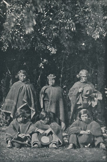 'Indians from the Island of Chiloe', 1916. Artist: Unknown.