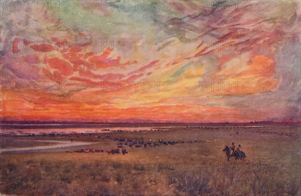 'The Campo', 1916. Artist: E.W Christmas.