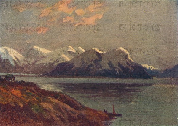 'The Strait of Magellan', 1916. Artist: E.W Christmas.