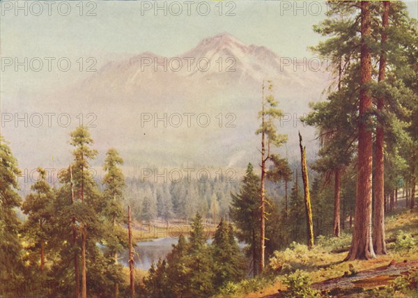 'Mount Shasta', 1916. Artist: Harold Sutton Palmer.