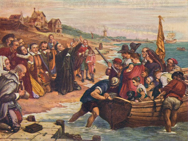 'The Pilgrim Fathers', 1916. Artist: Unknown.